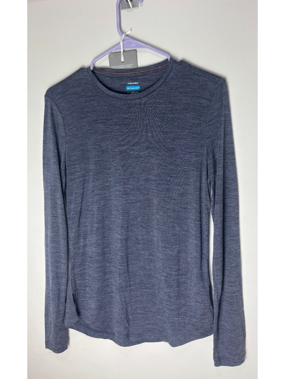 Icebreaker Women’s Merino 125 Cool-Lite Sphere III Long Sleeve Tee S NWT